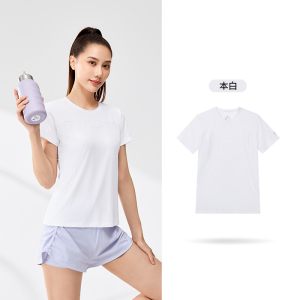 361°运动T恤女夏季新款轻薄透气运动短袖女士跑步健身瑜伽服