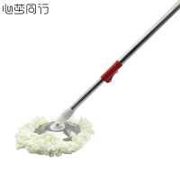 心梦同行旋转脱水拖把金属杆墩布伸缩拖布2244/个