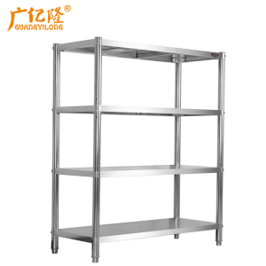 广亿隆不锈钢布草间置物架四层货架定制 1.8*0.7*1.8米WH-CJ1870#C/个