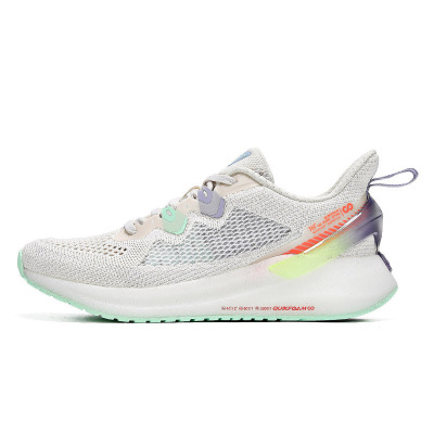Q弹超皓目-361°跑步鞋女鞋Q弹网面鞋轻便软底运动鞋女