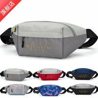 L&M腰包男士运动背包户外单肩斜挎包女多功能韩版潮胸包手机包时尚休闲