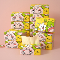 蓝漂(Lampure) 本色抽纸110*170*200mm张*4层 50抽/包 14包装合计700抽