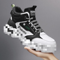 马丁靴百搭时尚户外工装鞋潮流透气韩版高帮休闲鞋男鞋春秋新款