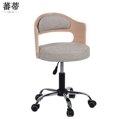 蕃蒂升降椅卡其色把