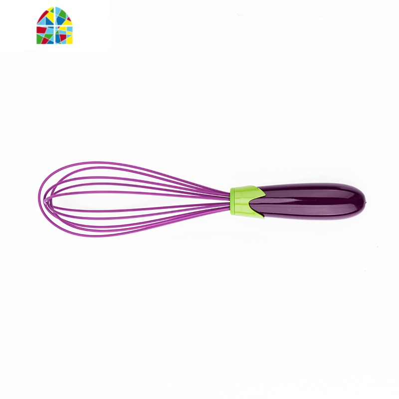 家用硅胶打蛋器 手工手动搅拌器 硅胶手摇打蛋器 搅鸡蛋烘焙工具 FENGHOU 萝卜手柄小号25.5CM长