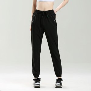 休闲裤男夏季薄款防晒大码阔腿运动长裤夏季女冰丝裤