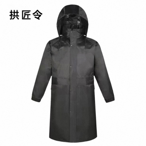 拱匠令 GJL003 连体式雨衣 均码 (计价单位:件)黑色
