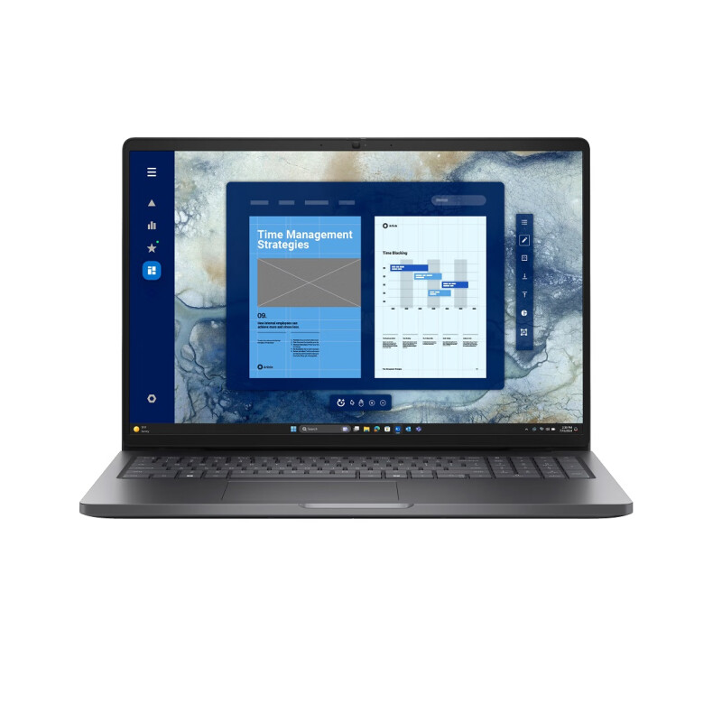 戴尔(DELL)Pro 16 新品PC16250 16英寸高性能商用办公笔记本电脑 锐龙 AI 7 350 核心显卡 16G内存 512GB固态 一年保