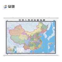 鋆珑 地图挂图 1.5×1.1米 张