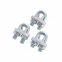 JIBIN/继彬 厂标 重型钢丝绳卡头 球墨铸铁 镀锌 M8 个