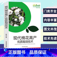 [正版]现代棉花高产优质栽培技术农业种植系列读物产业概述生物特性品种选择和繁育高产栽培病害虫害防治长绒棉生产现状棉前景展