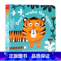 [正版]百变脸谱系列英文原版绘本 Little faces Don't Wake the Tiger 不要弄醒老虎 纸