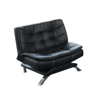 晋舰 办公沙发可折叠商务沙发多功能接待会客沙发组合 西皮单人位