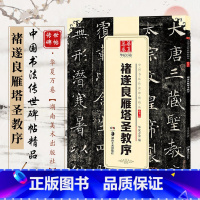 [正版] 中国书法传世碑帖精品 楷书褚遂良雁塔圣教序 毛笔书法成人初学者练字帖经典碑帖原帖