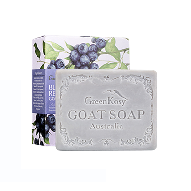 绿色溪谷 蓝莓羊奶皂100g 温和清洁 香皂 (计价单位:块)