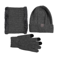 吾卫世 帽子 三件套 组