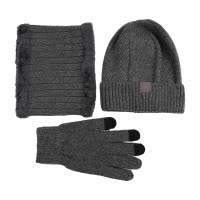 吾卫世 帽子 三件套 组