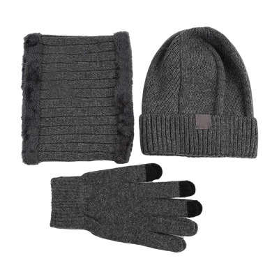 吾卫世 帽子 三件套 组