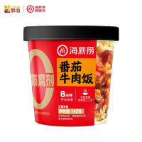 海底捞台式卤肉方便速食饭番茄牛肉干拌142克*2盒