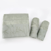 德泽竹纤维毛巾二件套DZ-ZM-1012/套