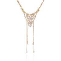 GUESS长款时尚项链女款流苏设计闪耀马蹄石风格饰品