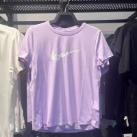 NIKE耐克短袖T恤运动休闲速干透气圆领女装FN2619-512 D