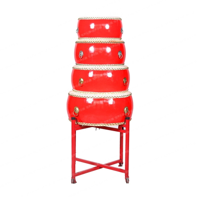 121416182024寸牛皮鼓堂鼓成人儿童舞蹈鼓教师上课节奏红鼓18寸牛皮龙鼓60*28-+鼓棒