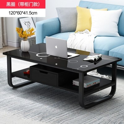 小桌子卧室家用小型创意茶几简约现代客厅小户型茶台铁艺沙发边几