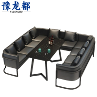 豫龙都休闲沙发U型套