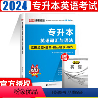 英语词汇与语法·完形填空·翻译·辨认错误·写作 [正版]全国专升本考试2024专升本文科理科英语词汇与语法完形填空写作翻