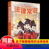 [官方正版]孩子读的懂的法律常识 [正版]孩子读得懂的法律常识一本全儿童法律启蒙给孩子的第一本法律启蒙书 青少年常识普及