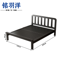 铭羽洋D16铁架床150*200*47cm张