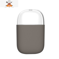 北欧家用创意个性磁吸式牙签盒客厅茶几牙签瓶子便携牙签罐牙签筒 敬平 咖啡色