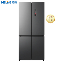 无忧嵌美菱500升超薄零嵌入式十字对开门冰箱 60cm薄1级大容量四开门电冰箱消费补贴自营升级BCD-500WP9CZX