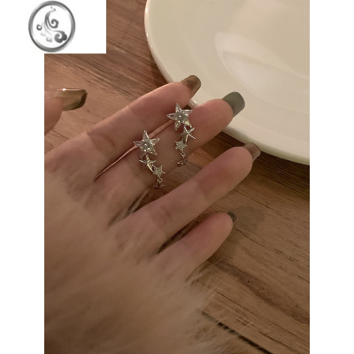 JiMi[蜜桃茶]自留!! 星星耳钉高级感精致轻奢小众气质耳环耳夹耳饰