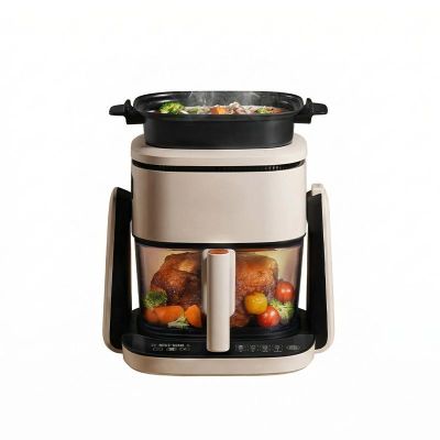 苏宁自营容声空气炸锅电烤箱2025新款多功能烧烤微波炉一体机2072