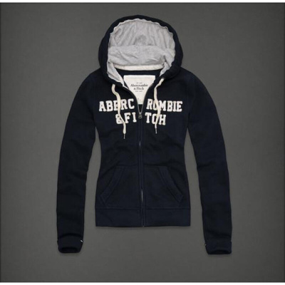 珂卡慕(KEKAMU)Abercrombie＆FitchAbercrombieFitch美国af卫衣女小鹿修身纯棉连帽A01宝蓝S（95斤以下）