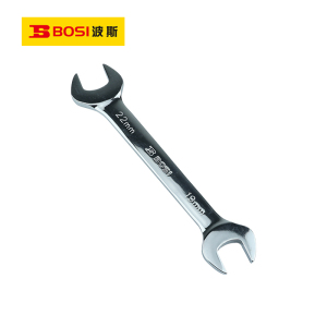 波斯(BOSI)精品开口扳手(19x22mm)把