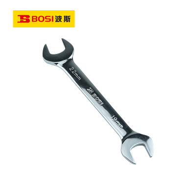 波斯(BOSI)精品开口扳手(19x22mm)把