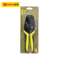 波斯(BOSI) 荧光系列棘轮式端子压接钳 BS-D2116A 把