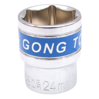 12.5mm1/2系列六角套筒 24mm
