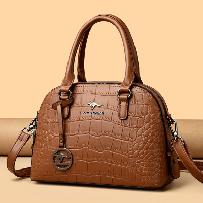 包包女包新款多隔层大气斜挎包女中年单肩包手提包女