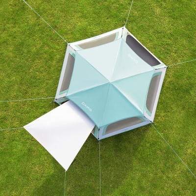 大迈六角自动帐篷-巴厘蓝