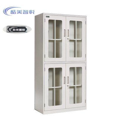 酷美智悦 工具柜二层带玻璃 1000*500*2000mm KM-JZ185 个
