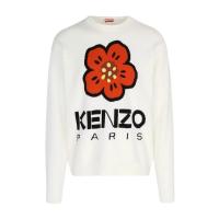 高田贤三(Kenzo)高弹舒适羊毛圆领毛衣男长袖运动休闲正品正品秋