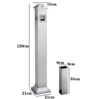 豫芙莱 烟灰柱 高1.2m 个