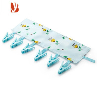 三维工匠旅行晾衣架便携可折叠出差旅游晾晒内衣袜子小夹子浴室挂架晒衣夹