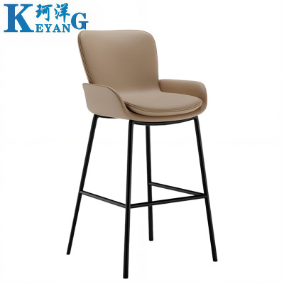 珂洋 高脚椅 65cm(驼色) 把