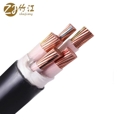 竹江 铜芯电缆 ZC-YJV-0.6/1KV-3*70+1*35 米