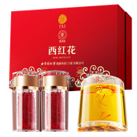 北京同仁堂时养同源西红花优质高营养特级正品养身礼盒20克